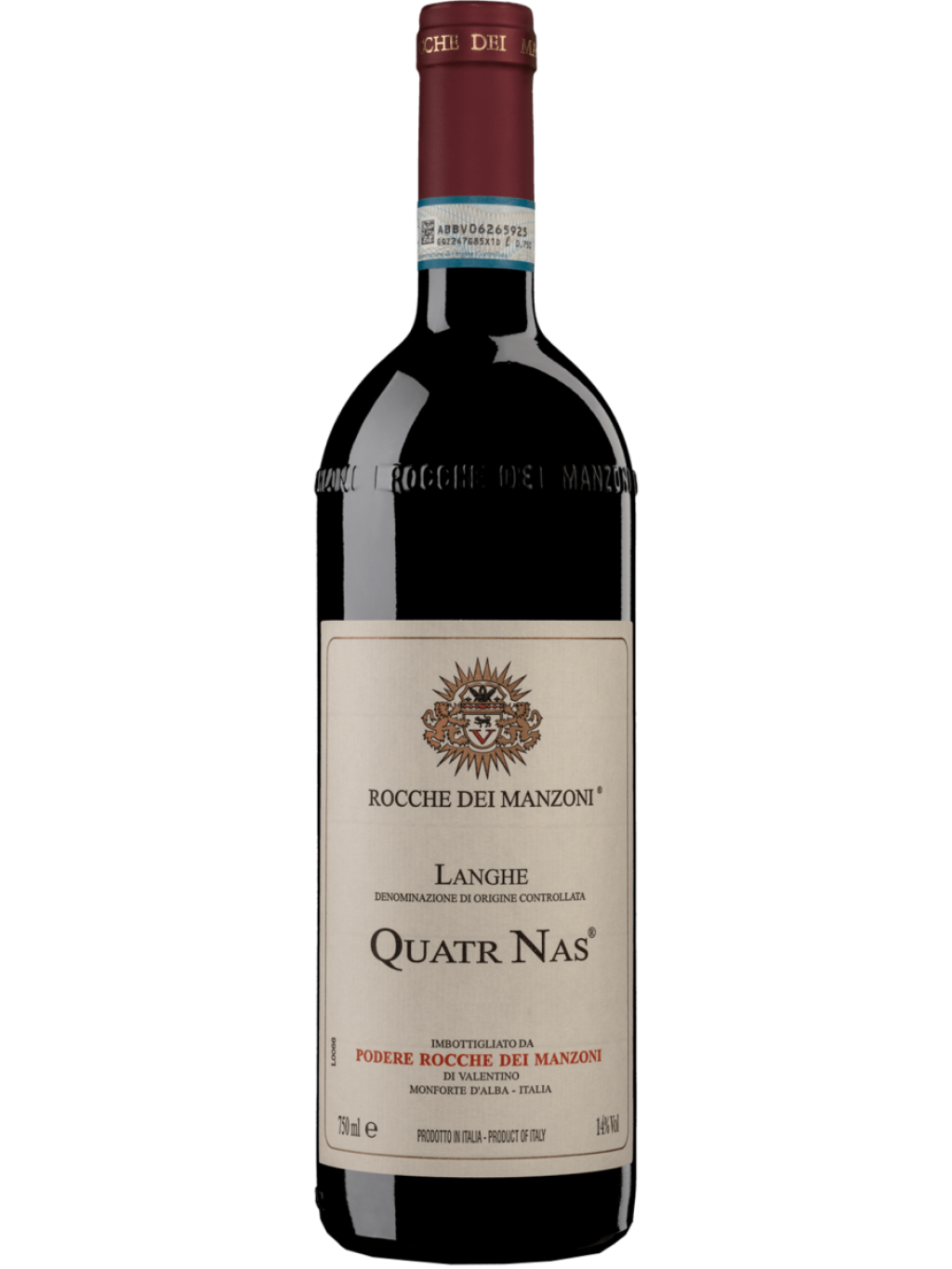 (150cl) Rocche dei Manzoni, 2021 Quatr Nas Langhe DOC
